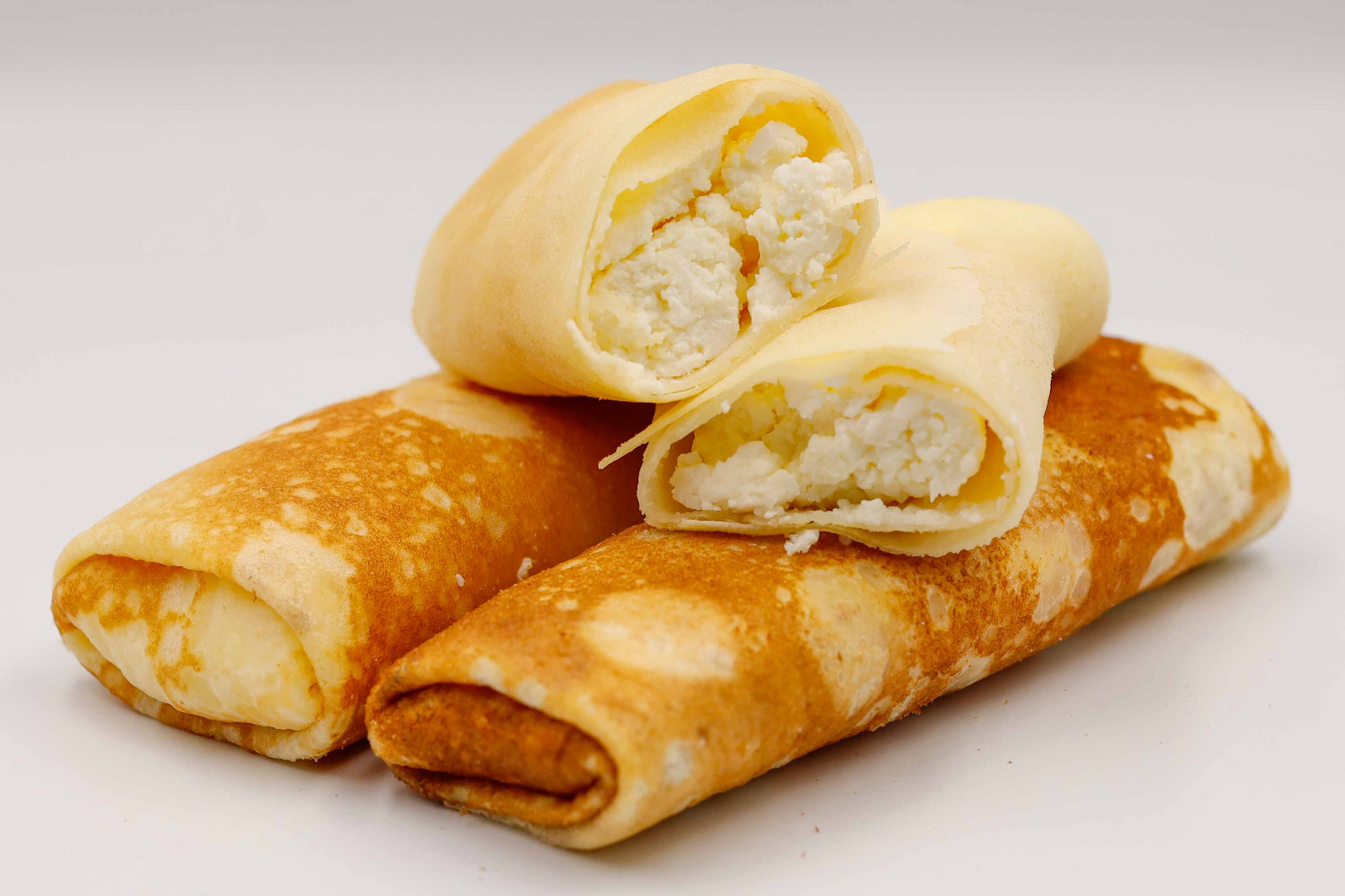 Млинець з сиром, солодкий